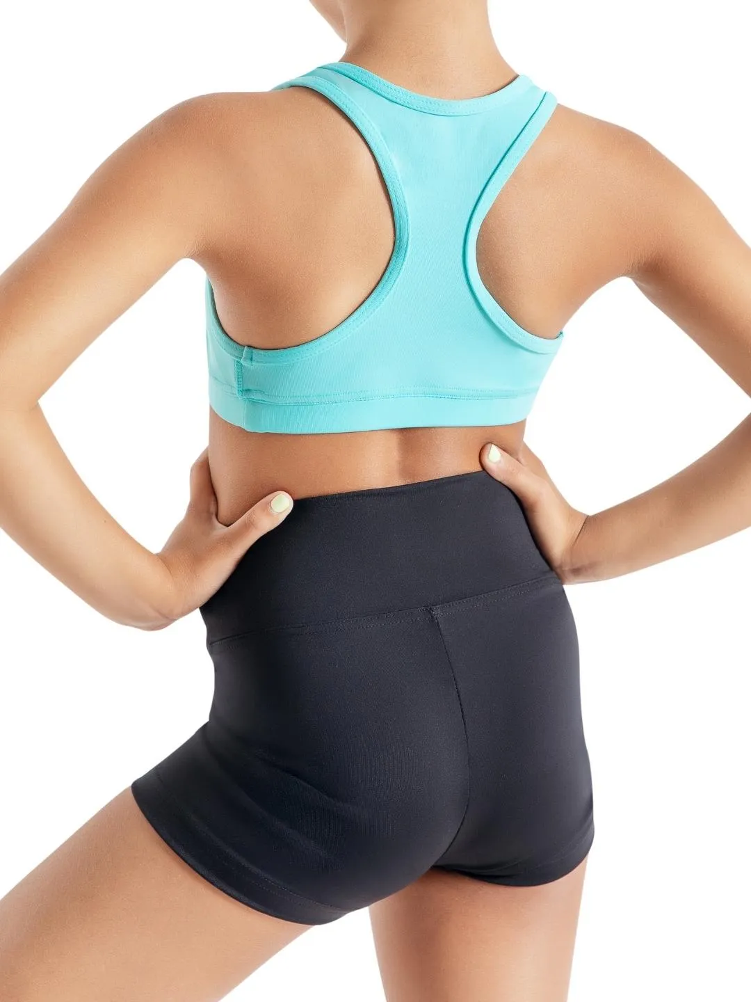 Capezio Team Basics High Waisted Gusset Short Child Tb131C