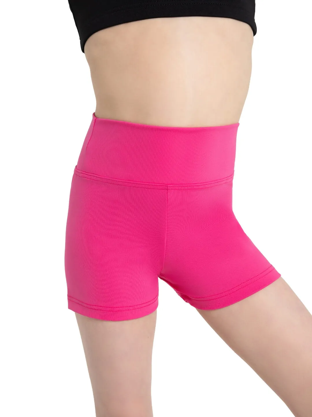 Capezio Team Basics High Waisted Gusset Short Child Tb131C