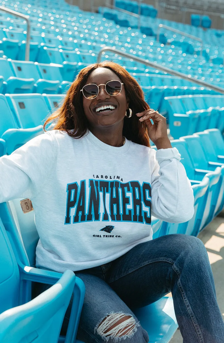 Carolina Panthers Block Sweatshirt