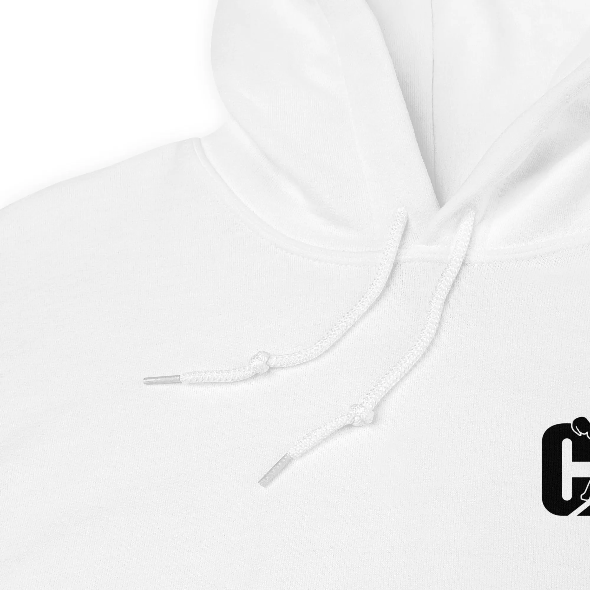 Cat With Woman Hoodie - Casual Lady Cat White Hoodies Double Side unisex Hoodie