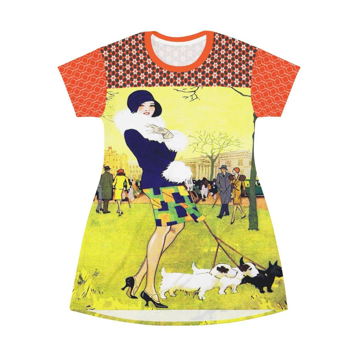Central Park West T-shirt Dress