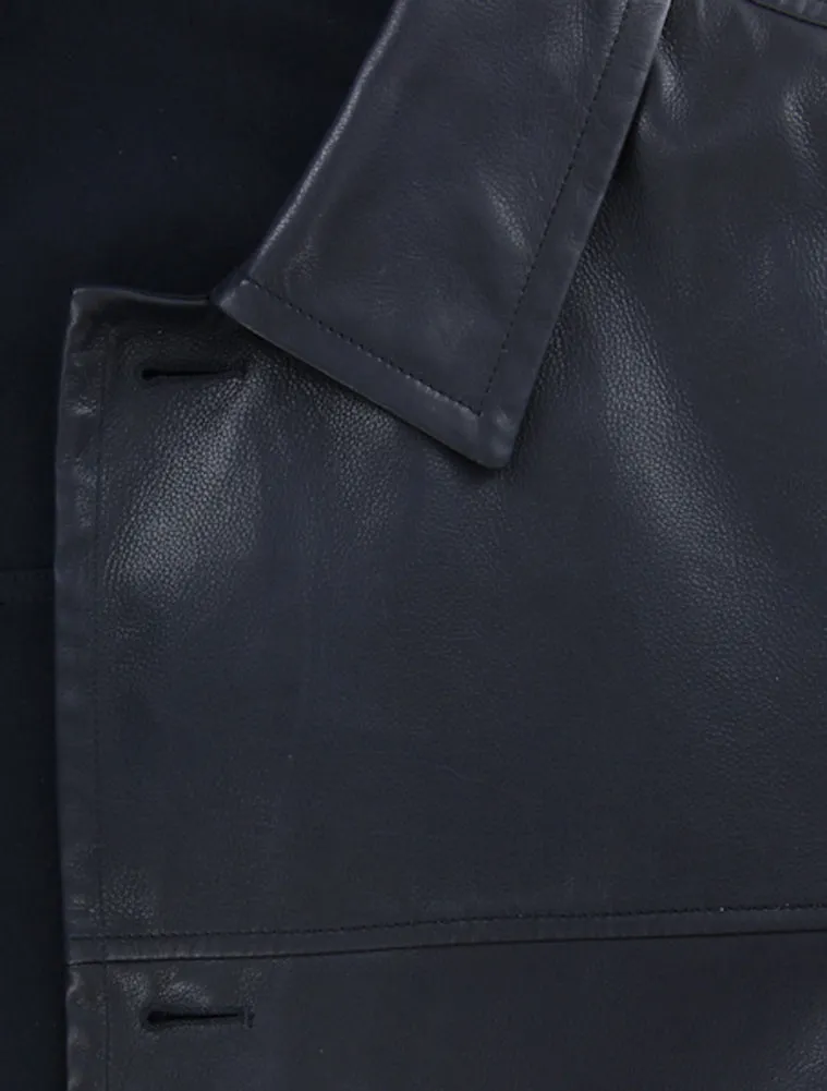 Cesare Attolini Reversible Navy Blue Jacket – Size: 40 US / 50 EU