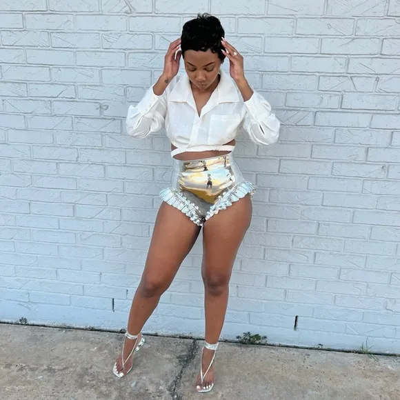 Char Workroom High Waisted Cheeky Shorts