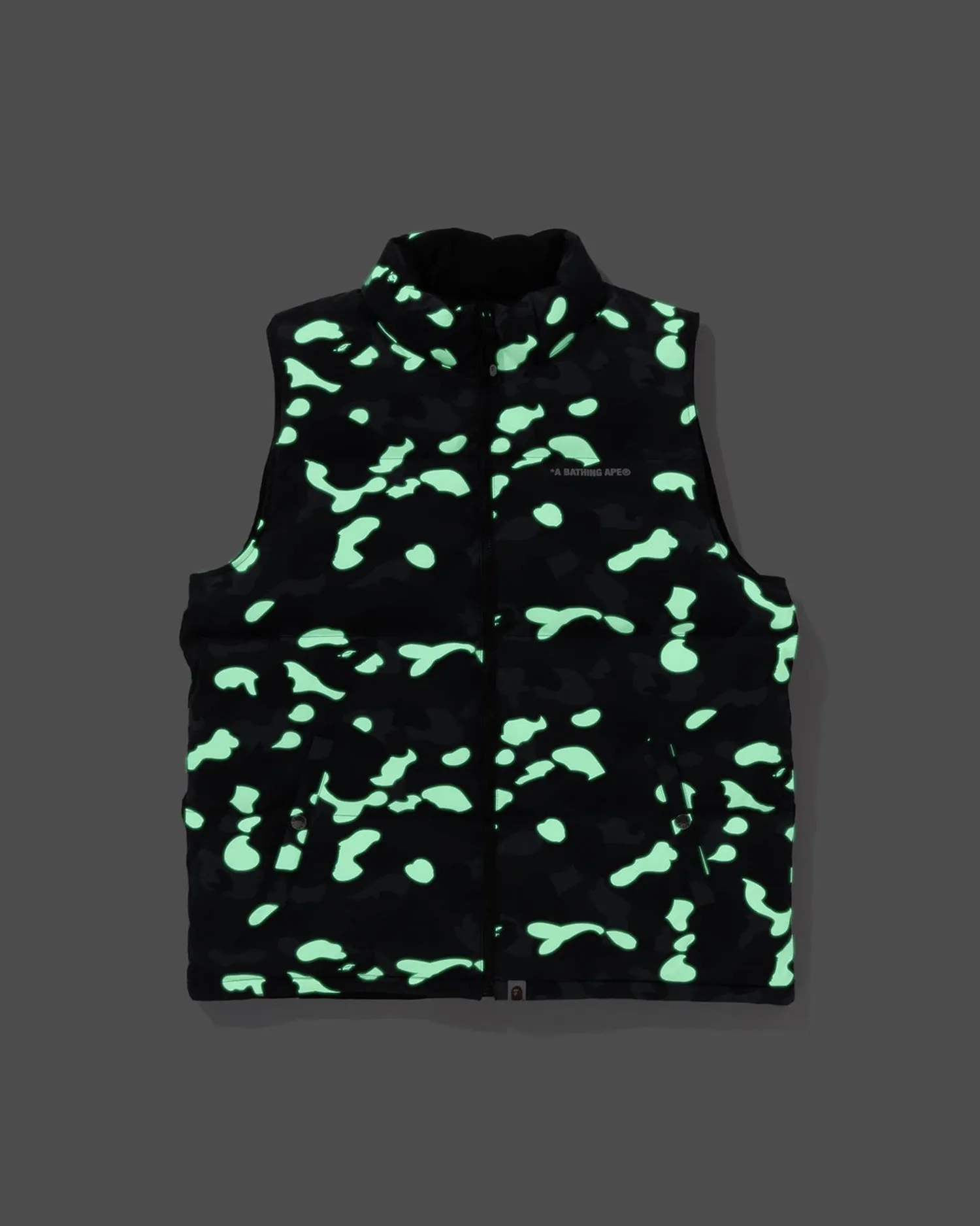 City Camo Reversible Down Vest