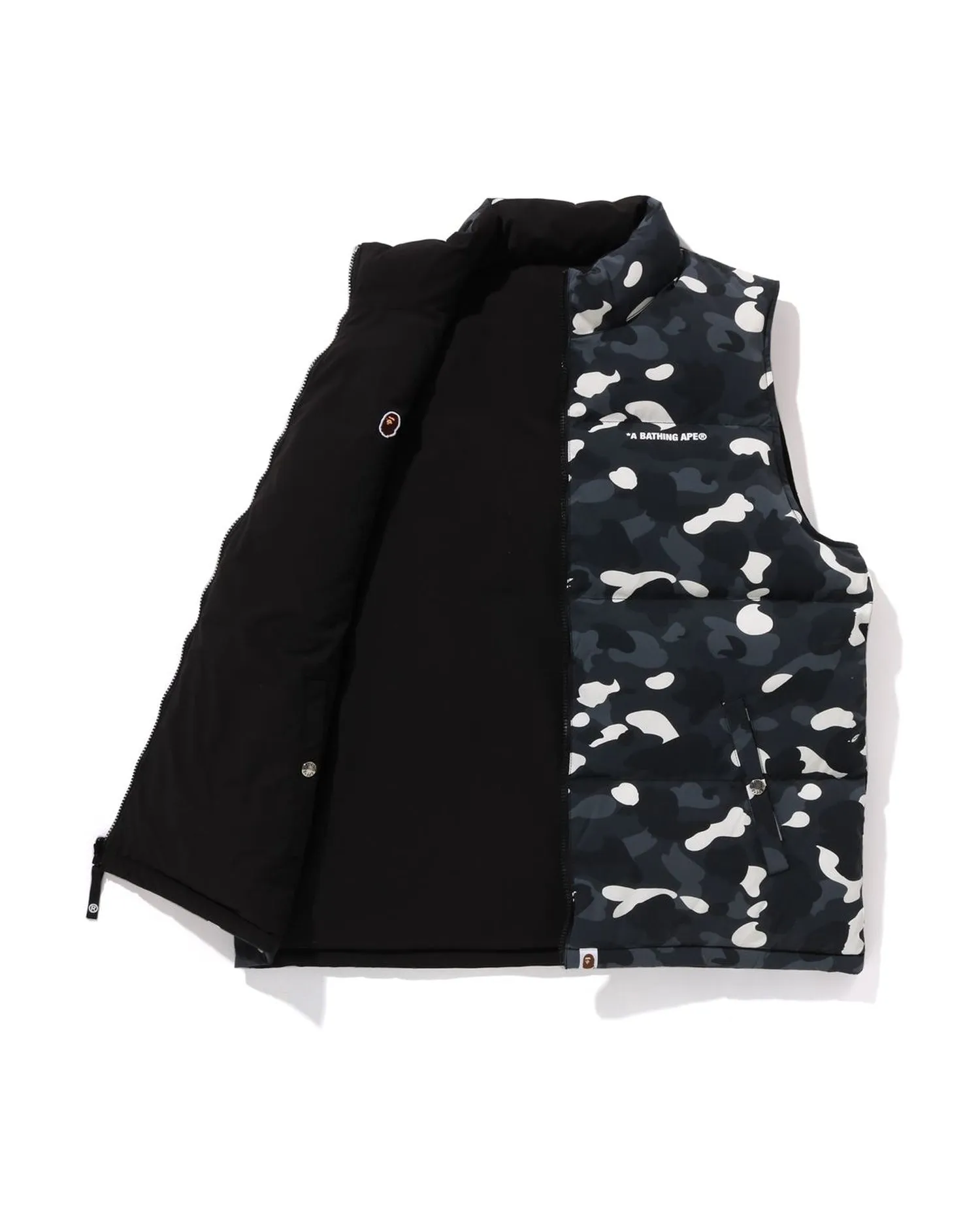 City Camo Reversible Down Vest