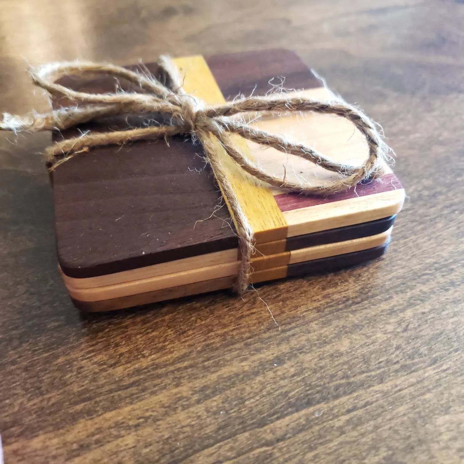 Coaster Set - Exotic Hardwoods