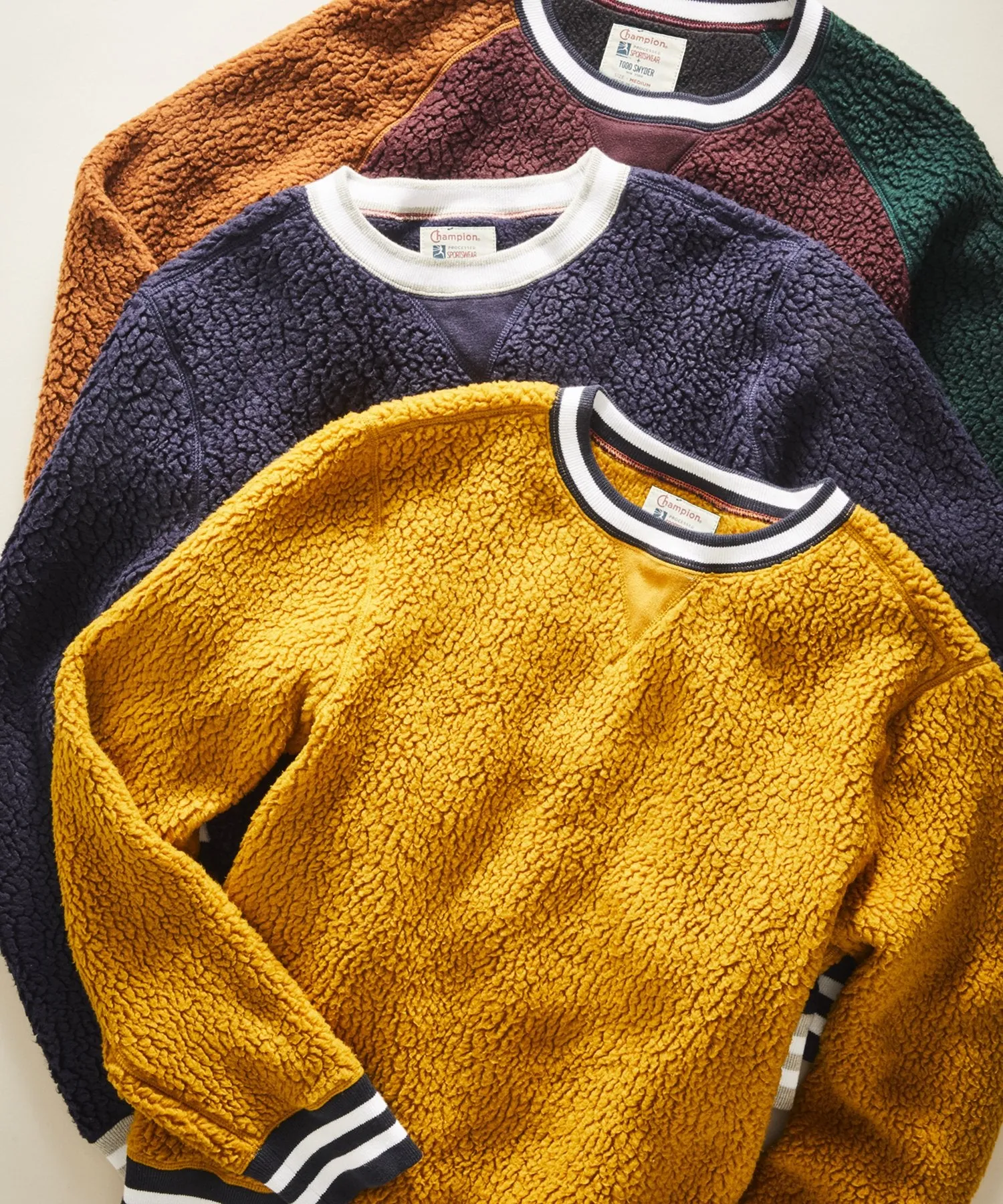 Color Block Polartec Crew