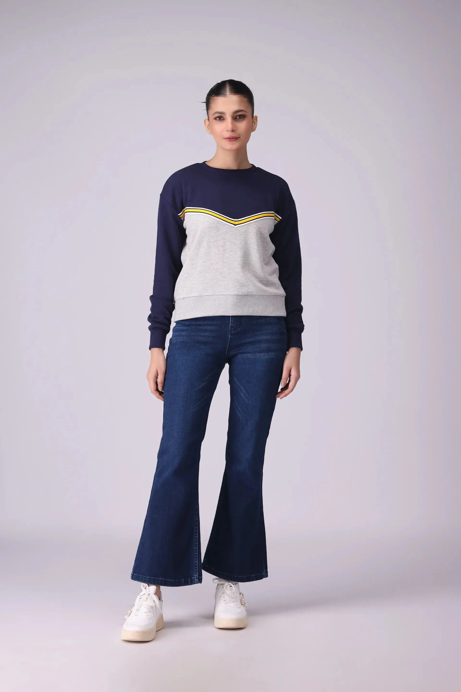 Color Block Sweatshirt
