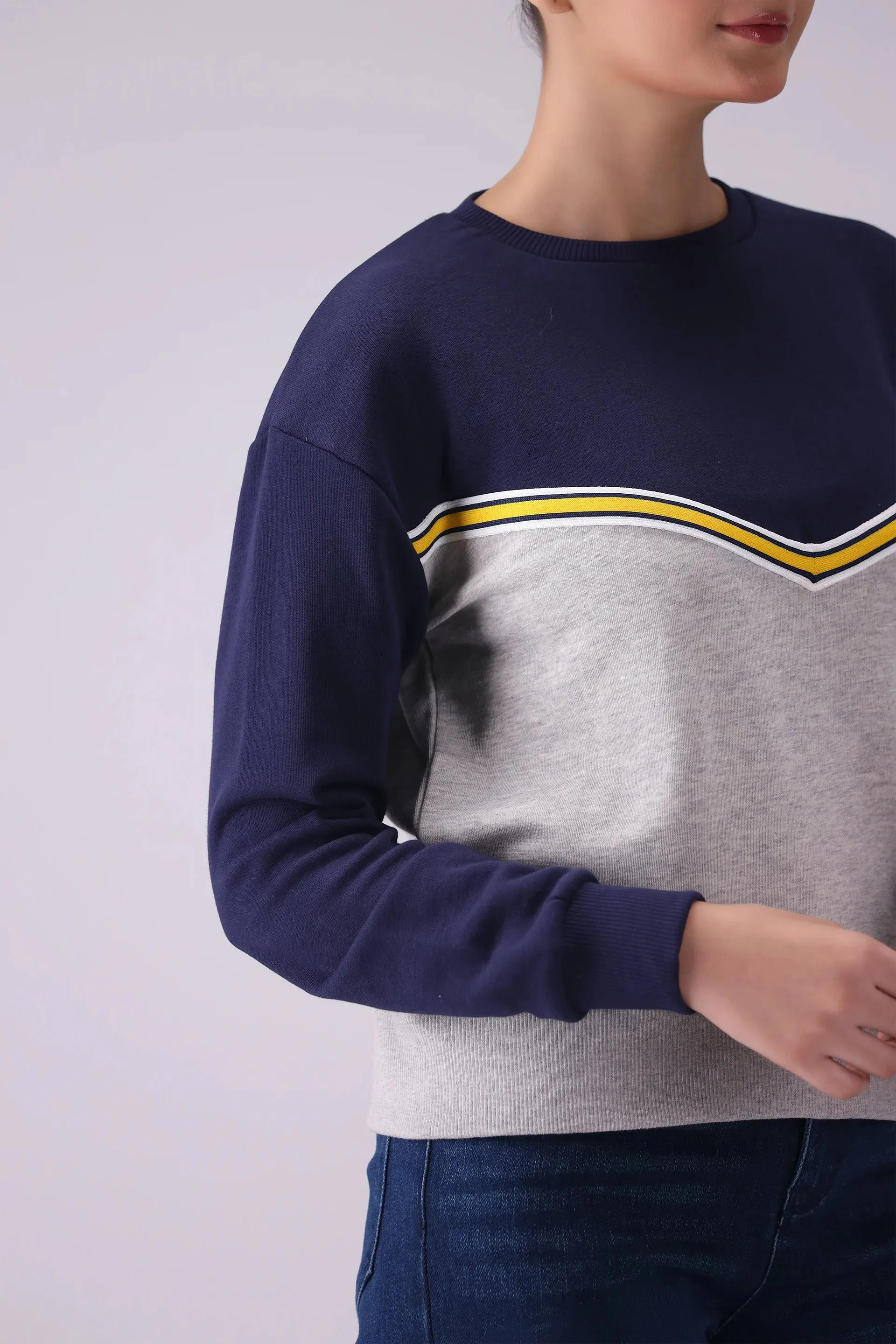 Color Block Sweatshirt