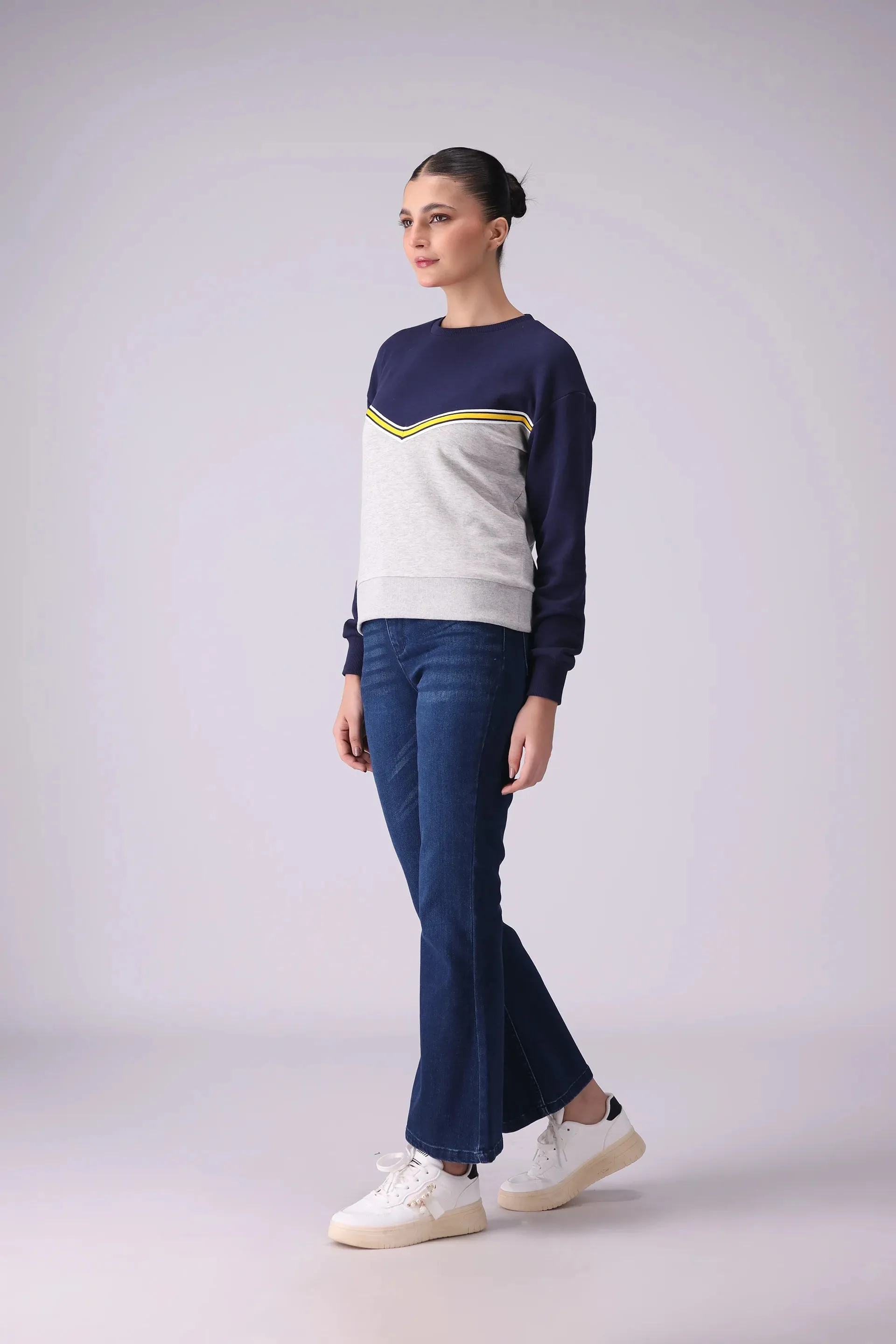 Color Block Sweatshirt
