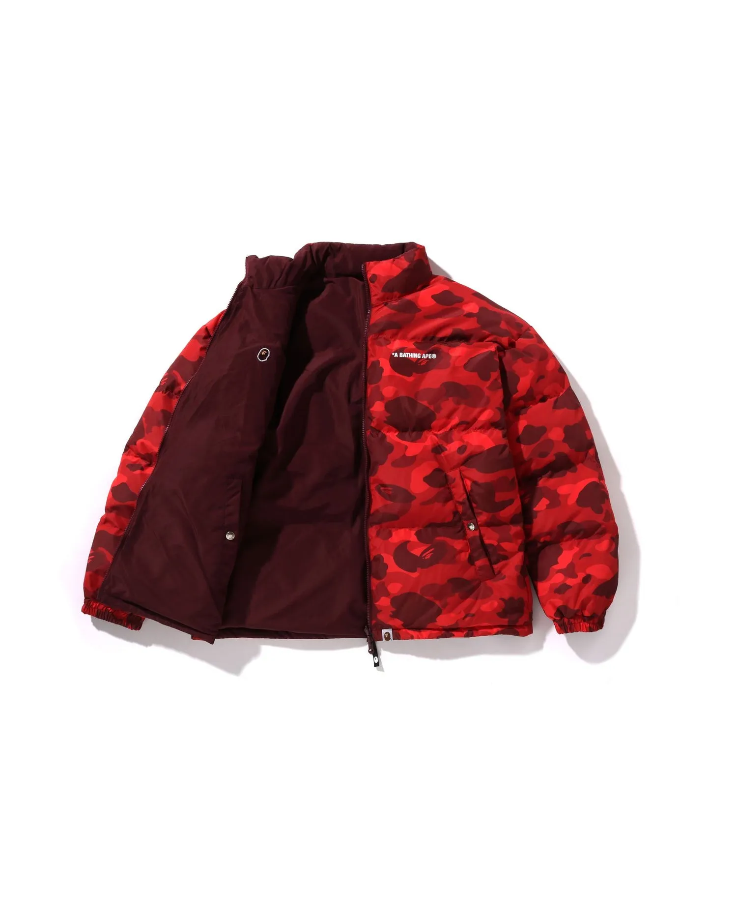 Color Camo Reversible Down Jacket