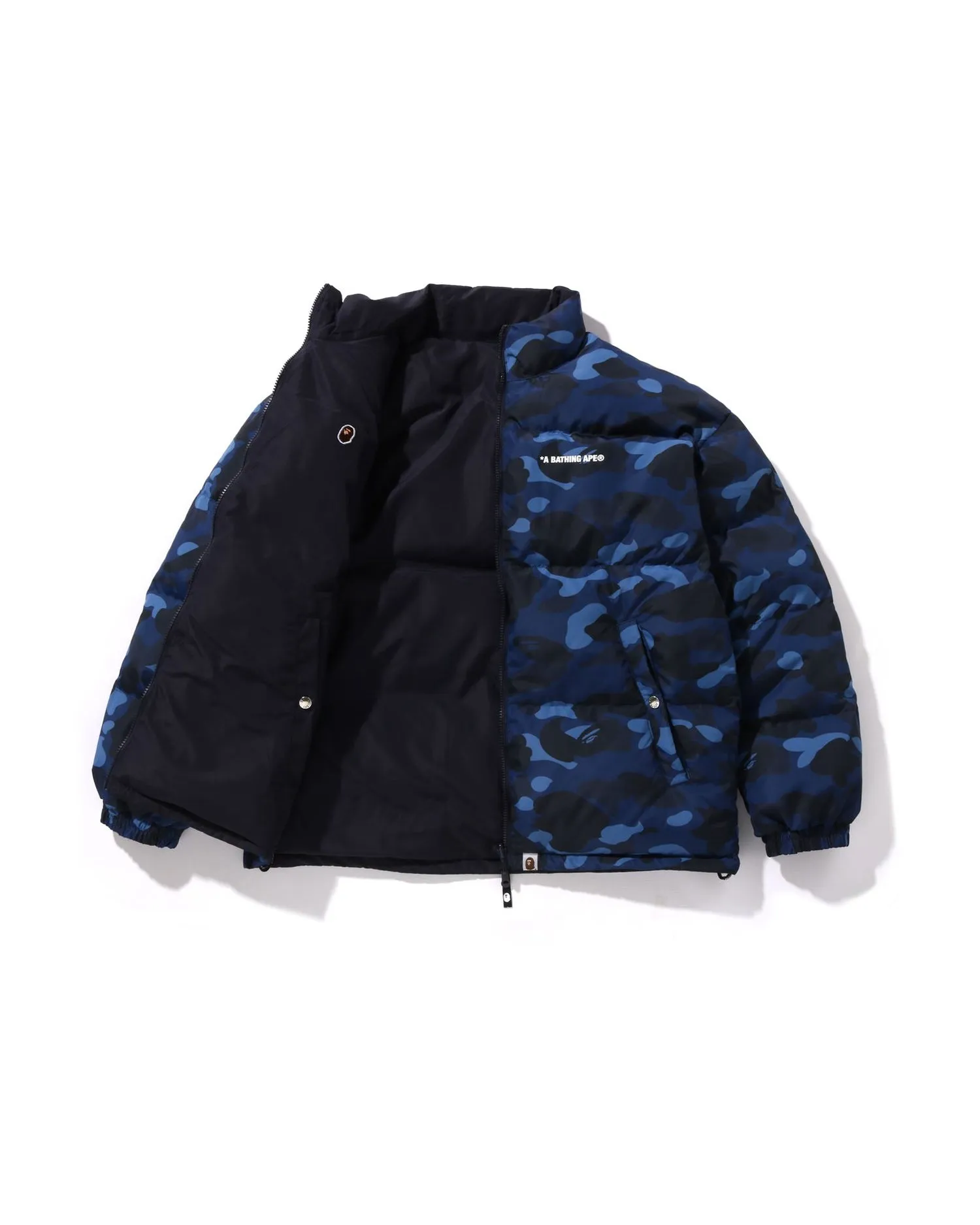 Color Camo Reversible Down Jacket