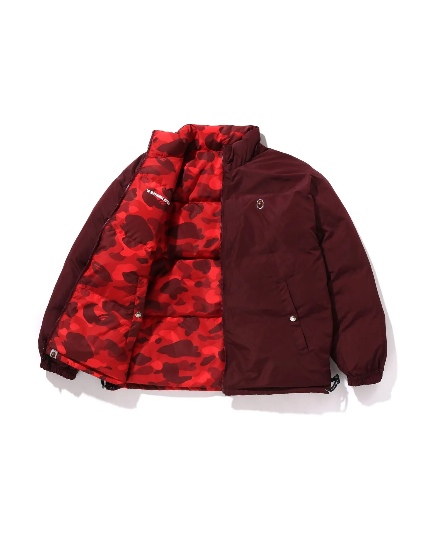 Color Camo Reversible Down Jacket