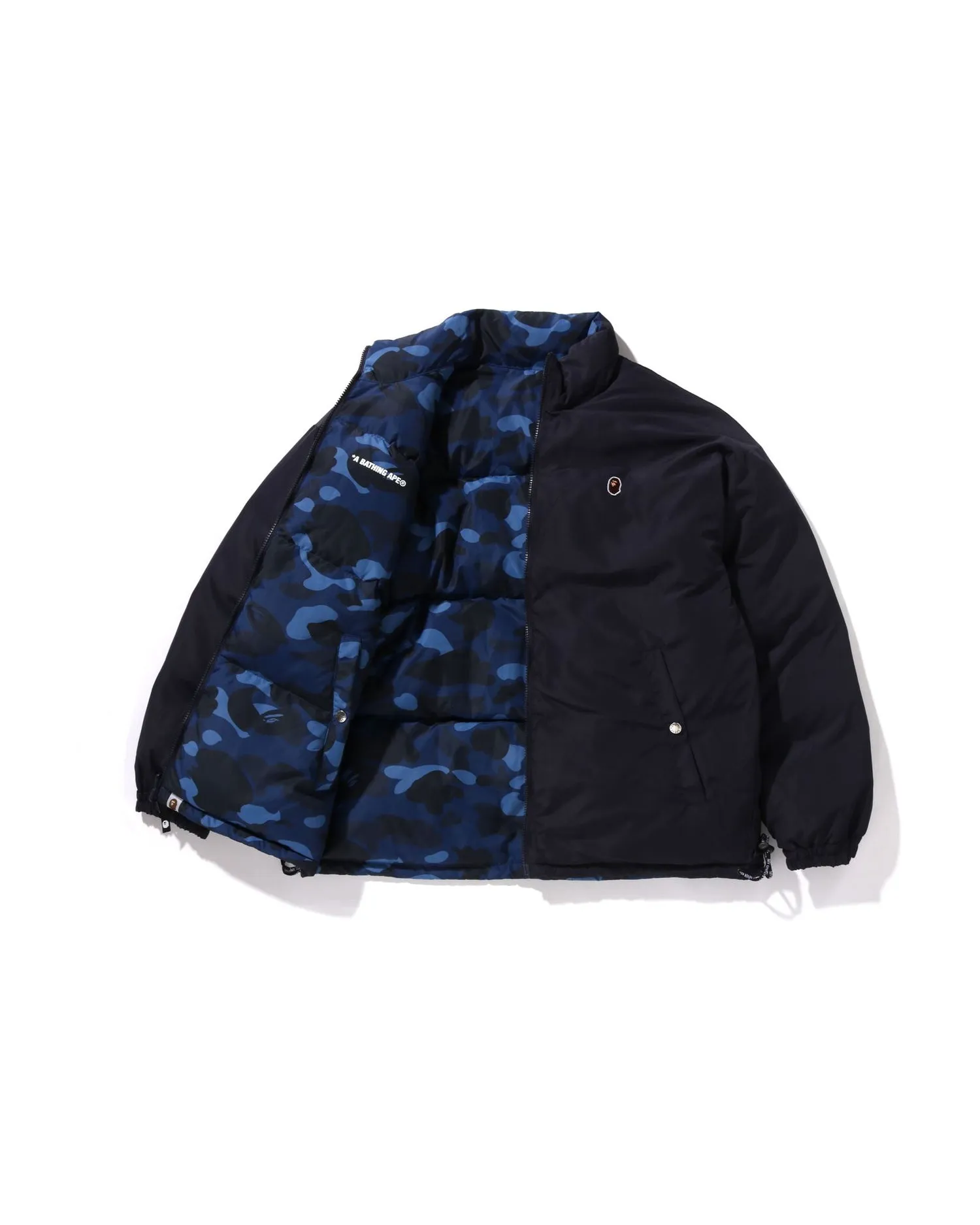 Color Camo Reversible Down Jacket