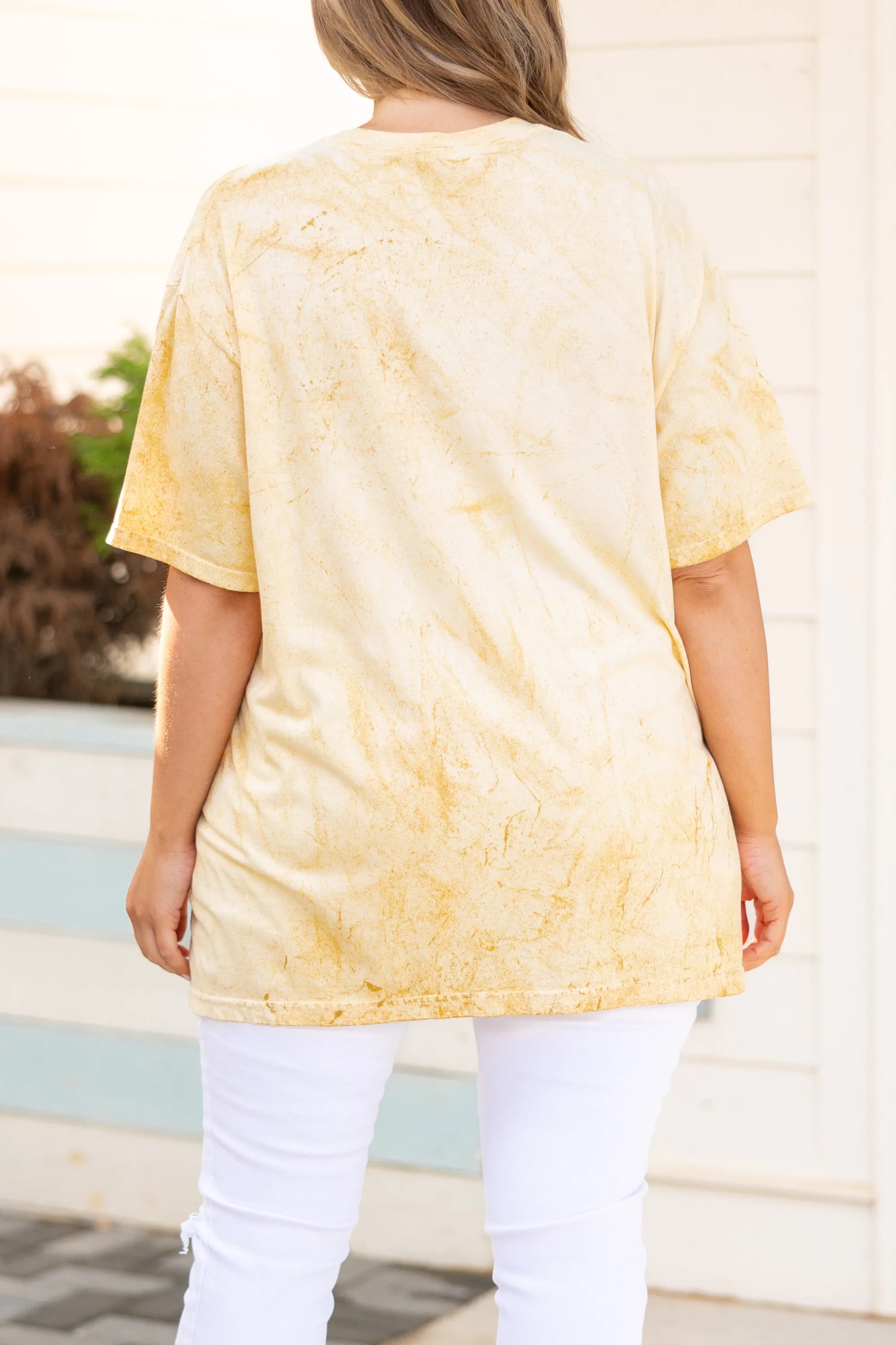 Comfort Colors: Coastal Daydreams Tee, Citrine