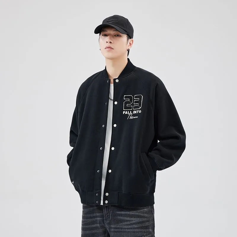 Comfortable Relaxed-Fit Men's Varsity Jacket Perfect for Everyday Wear