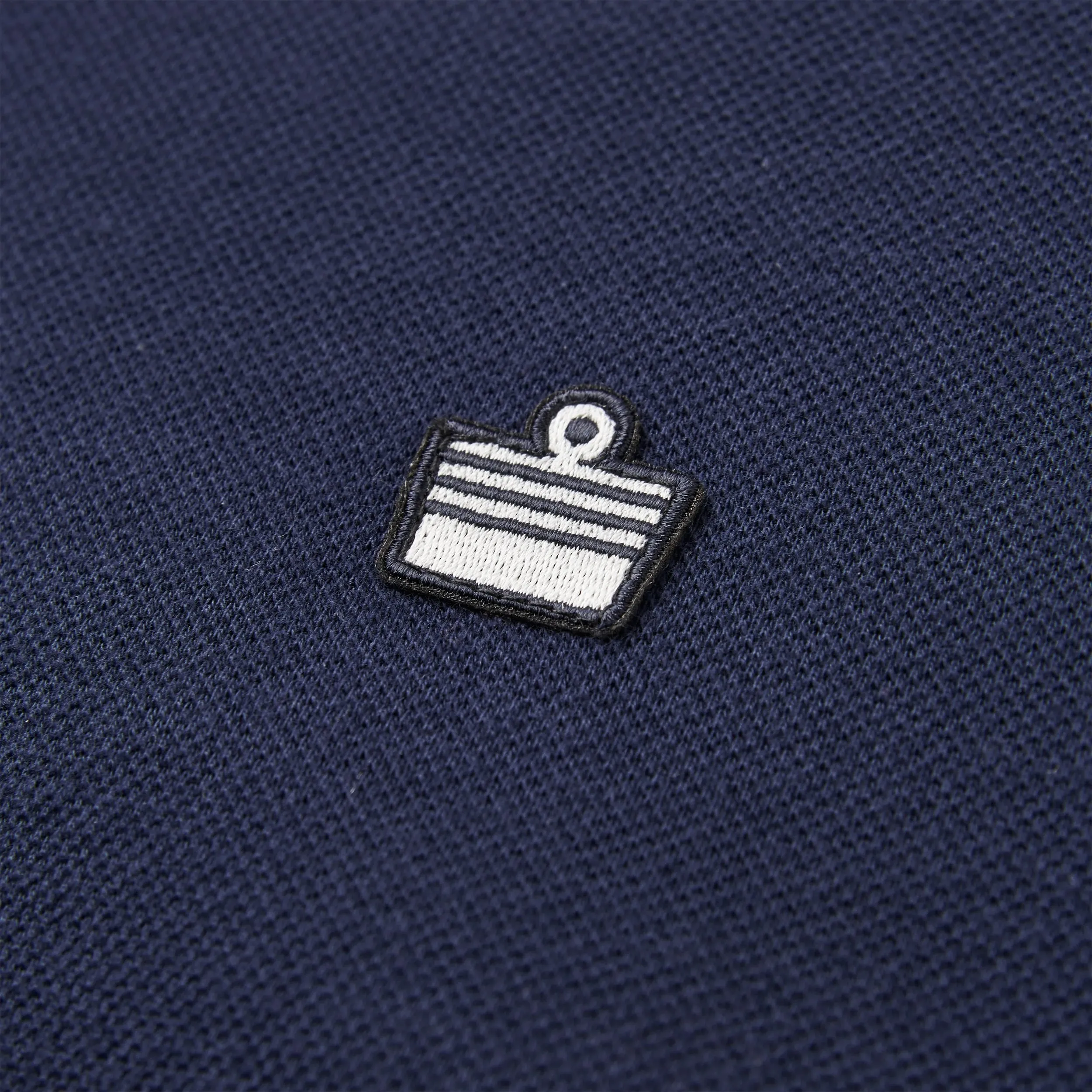 Corrigan Pique Sweatshirt - Navy