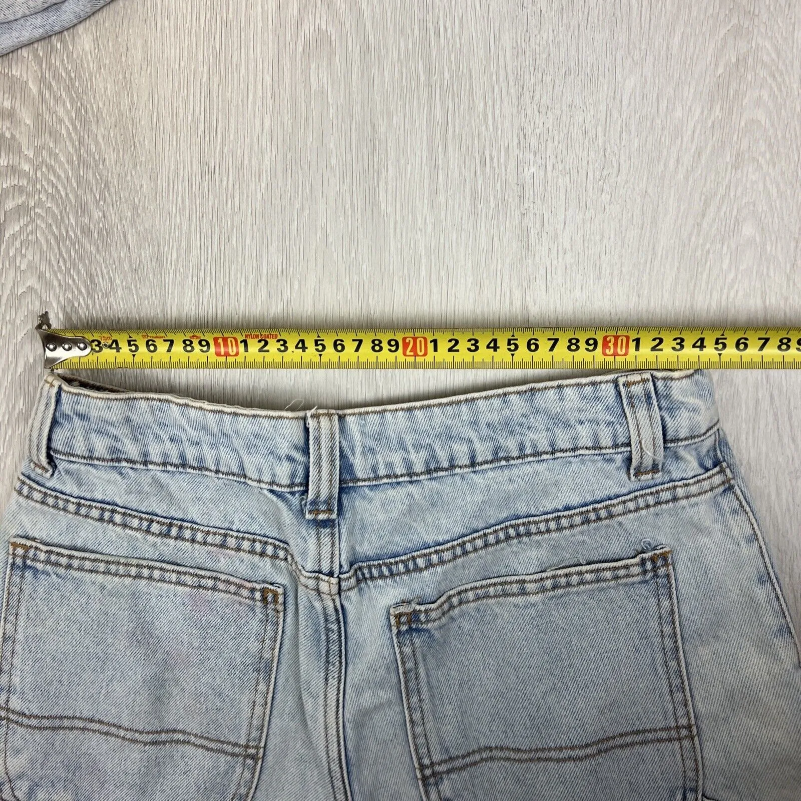 Cotton On Womens Light Wash Denim Shorts Size 8 AU (2 Pairs)