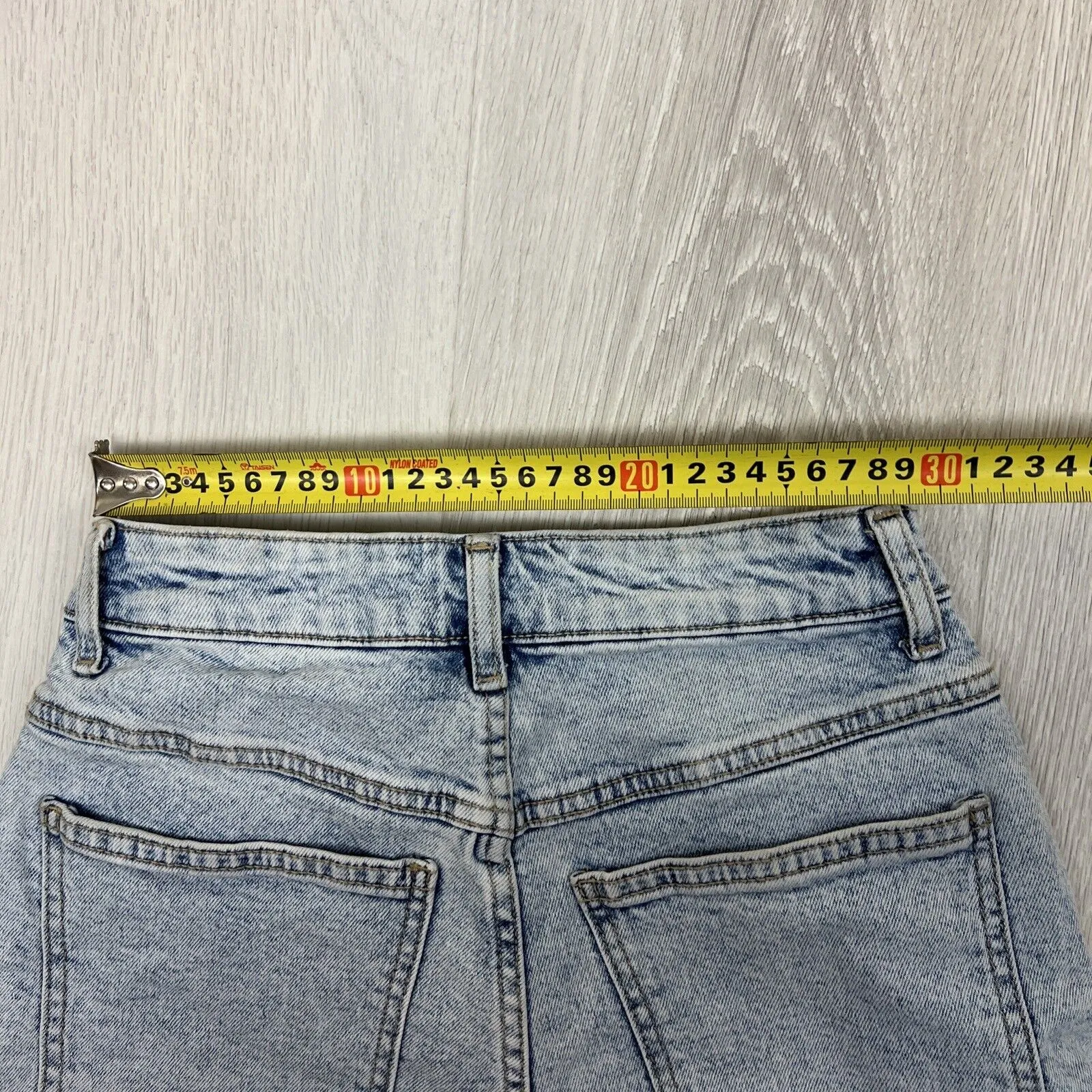 Cotton On Womens Light Wash Denim Shorts Size 8 AU (2 Pairs)