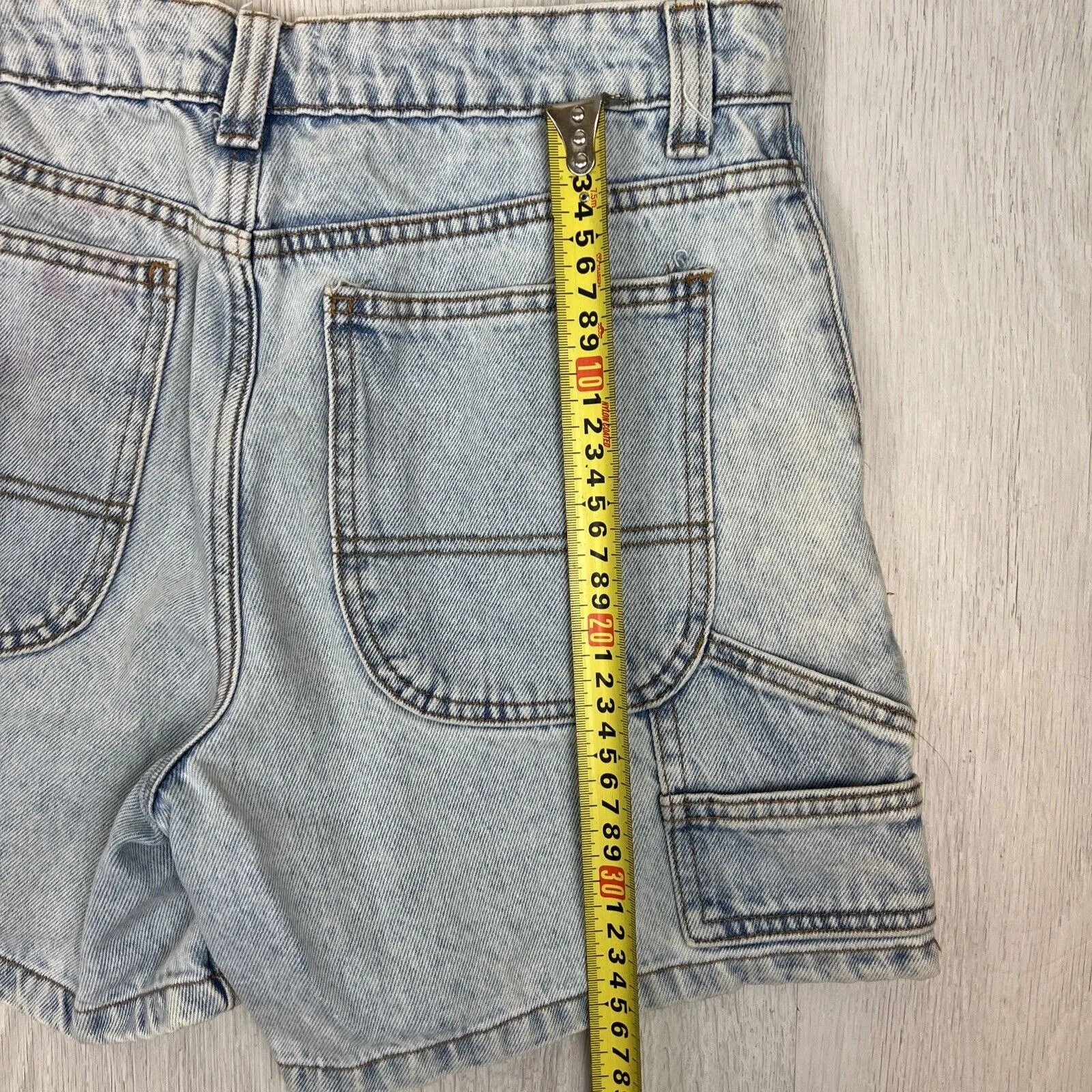 Cotton On Womens Light Wash Denim Shorts Size 8 AU (2 Pairs)