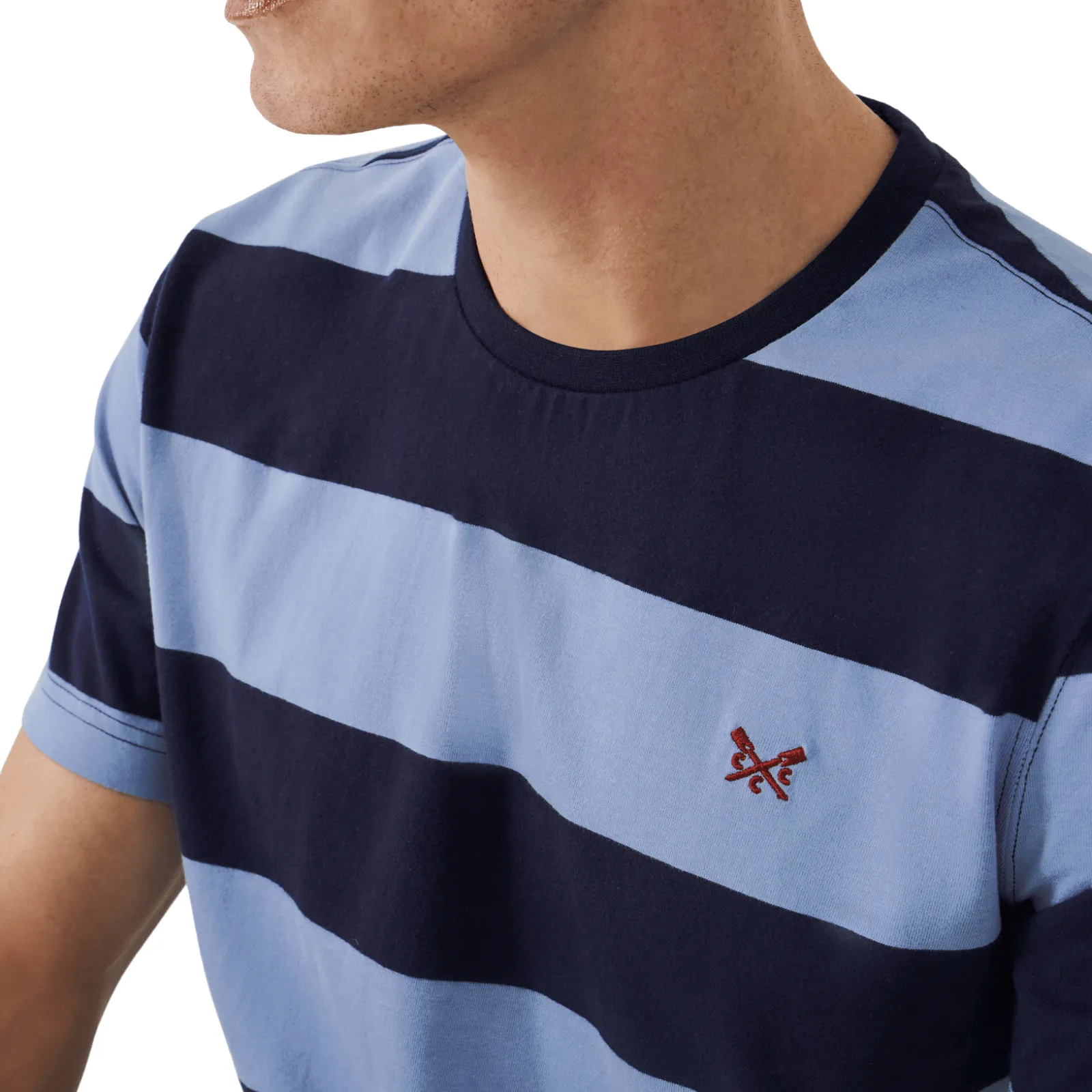 Crew Clothing Mens Newton Stripe T-Shirt