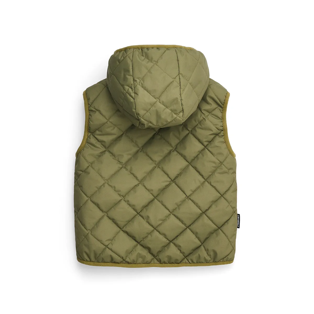 Cry Wolf REVERSIBLE YETI VEST Fern/Black