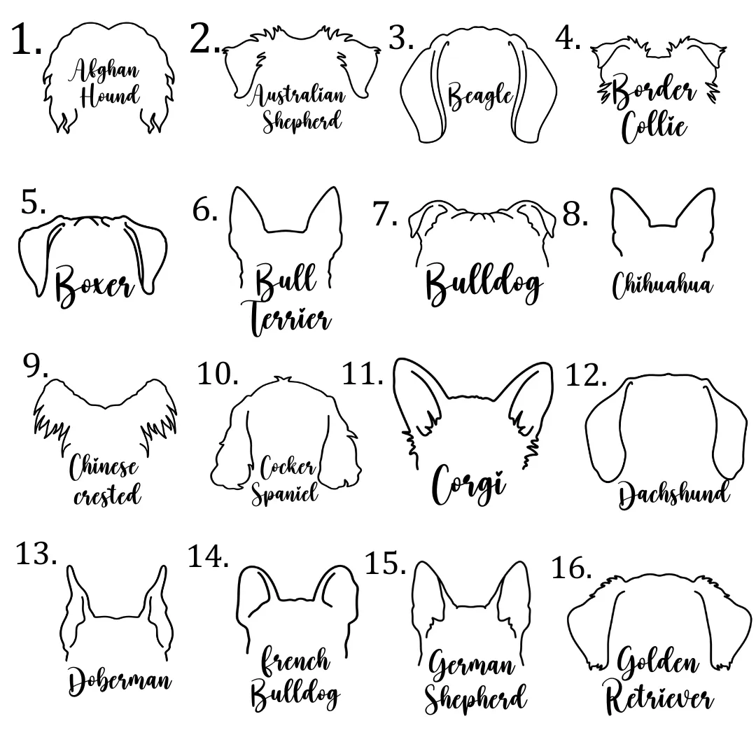 Custom dog ears sweatshirt