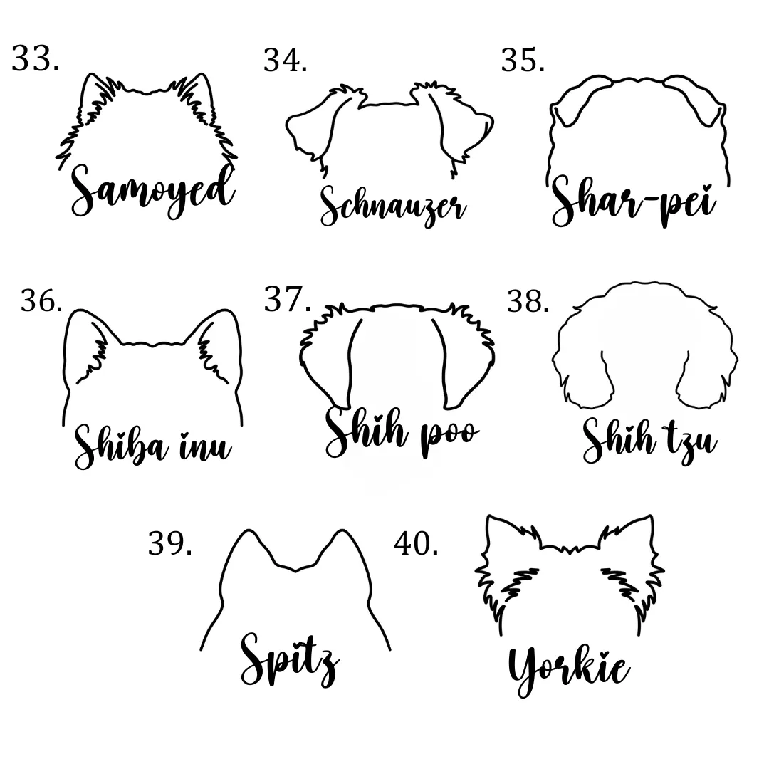 Custom dog ears sweatshirt