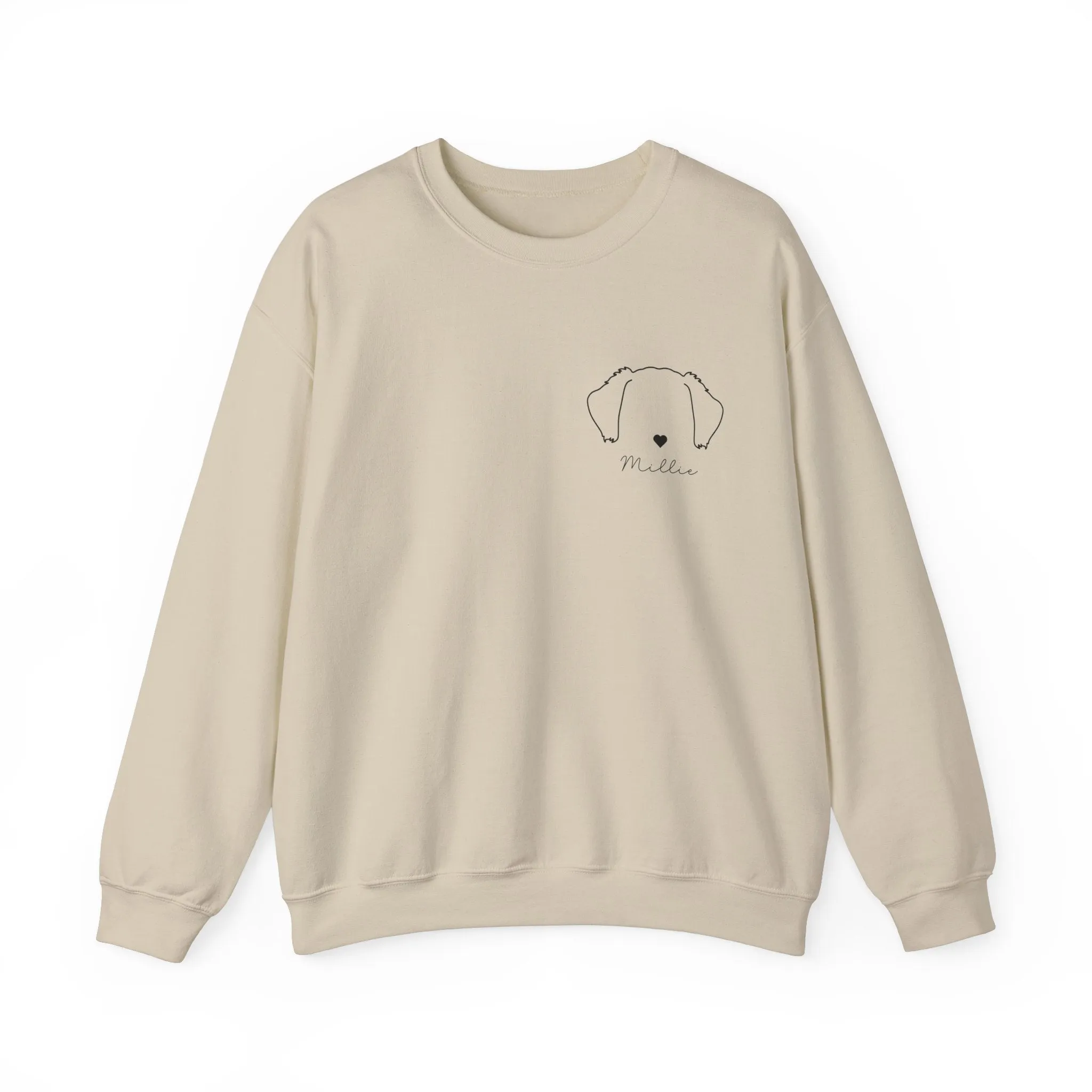 Custom dog ears sweatshirt