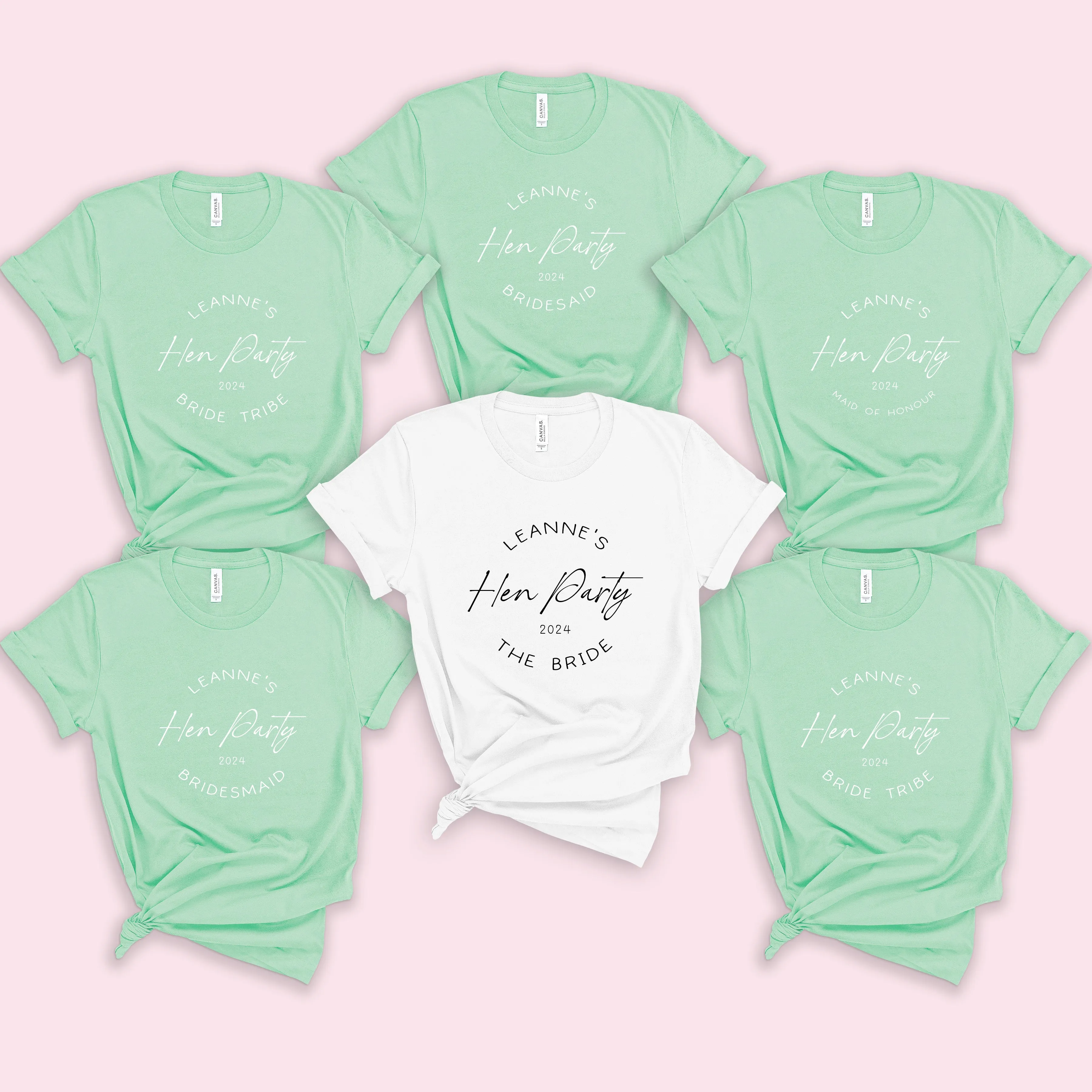 Cute Here Comes The Bride Hen Party T Shirts, Girls Trip Matching Oversized Unisex Tops