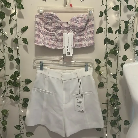 Cute Zara set too and shorts