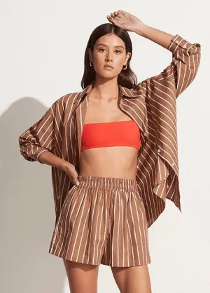 Daija Shirt (Adia Stripe Hazelnut)