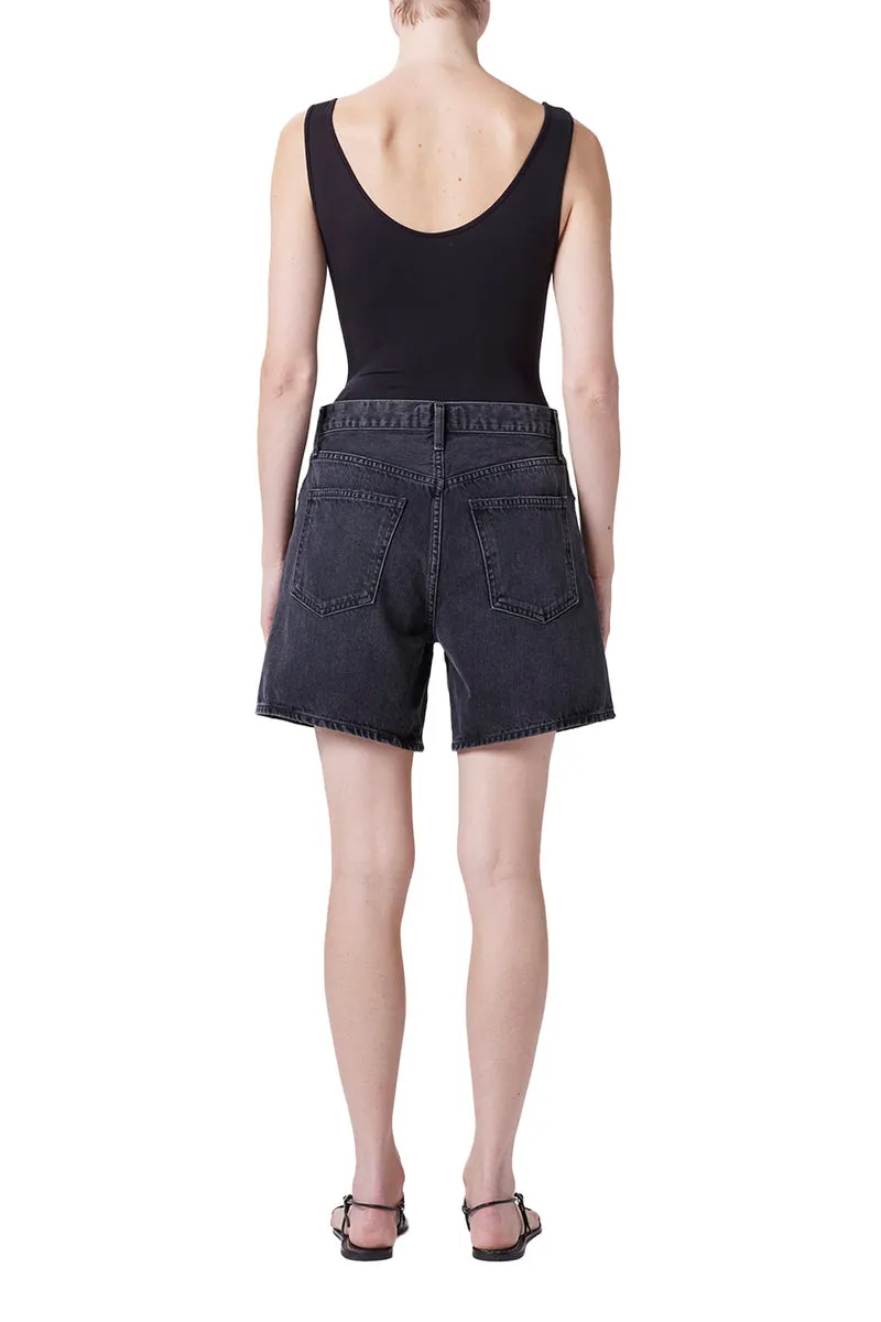 Dame Short: High Rise Baggy in Hitch
