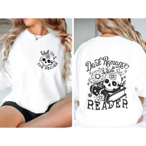 Dark Romance Reader Crewneck Jumper