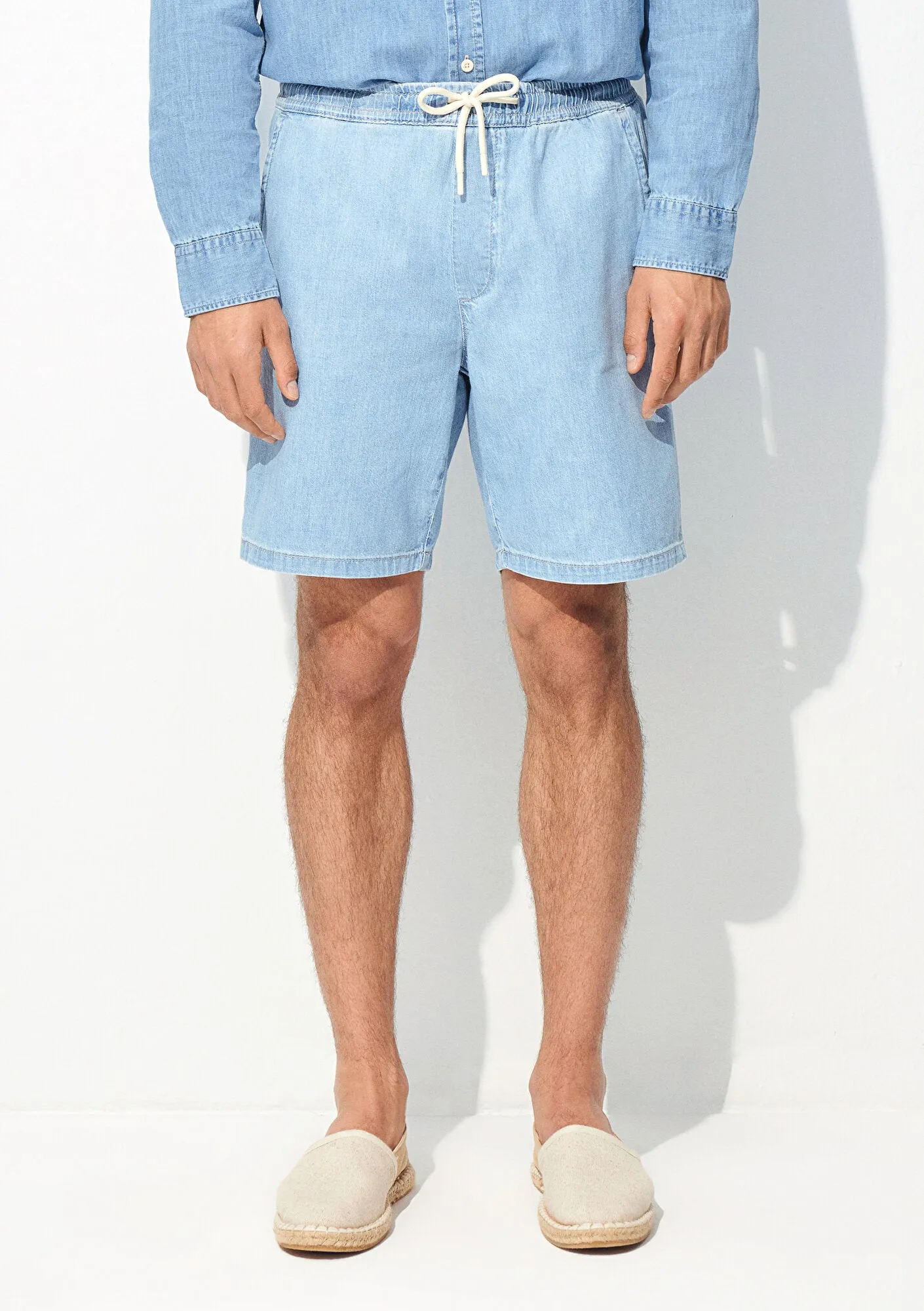 Dayton Bleach Denim Jean Shorts