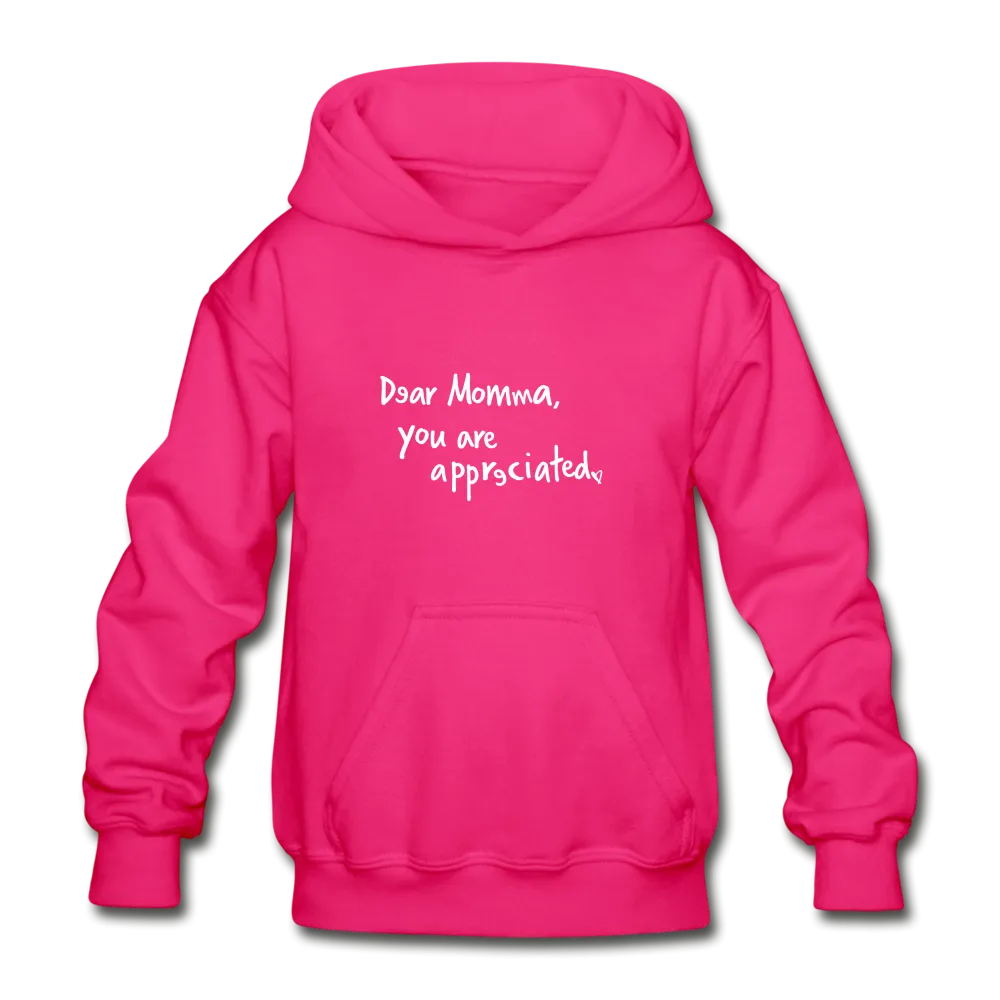 Dear Momma - Youth Gildan Heavy Blend Hoodie