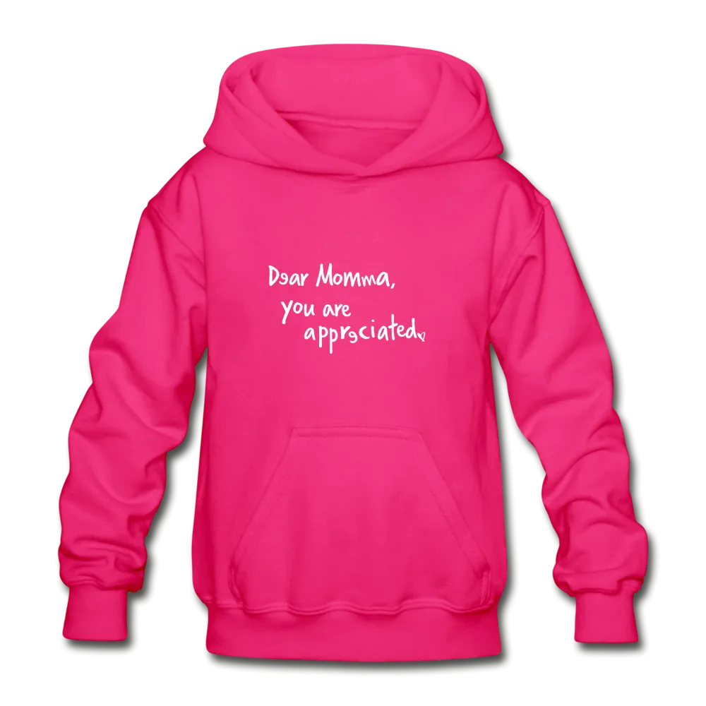 Dear Momma - Youth Gildan Heavy Blend Hoodie