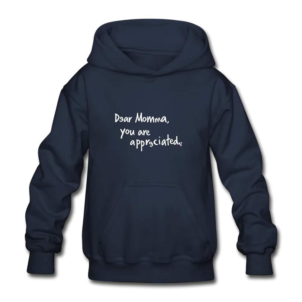 Dear Momma - Youth Gildan Heavy Blend Hoodie