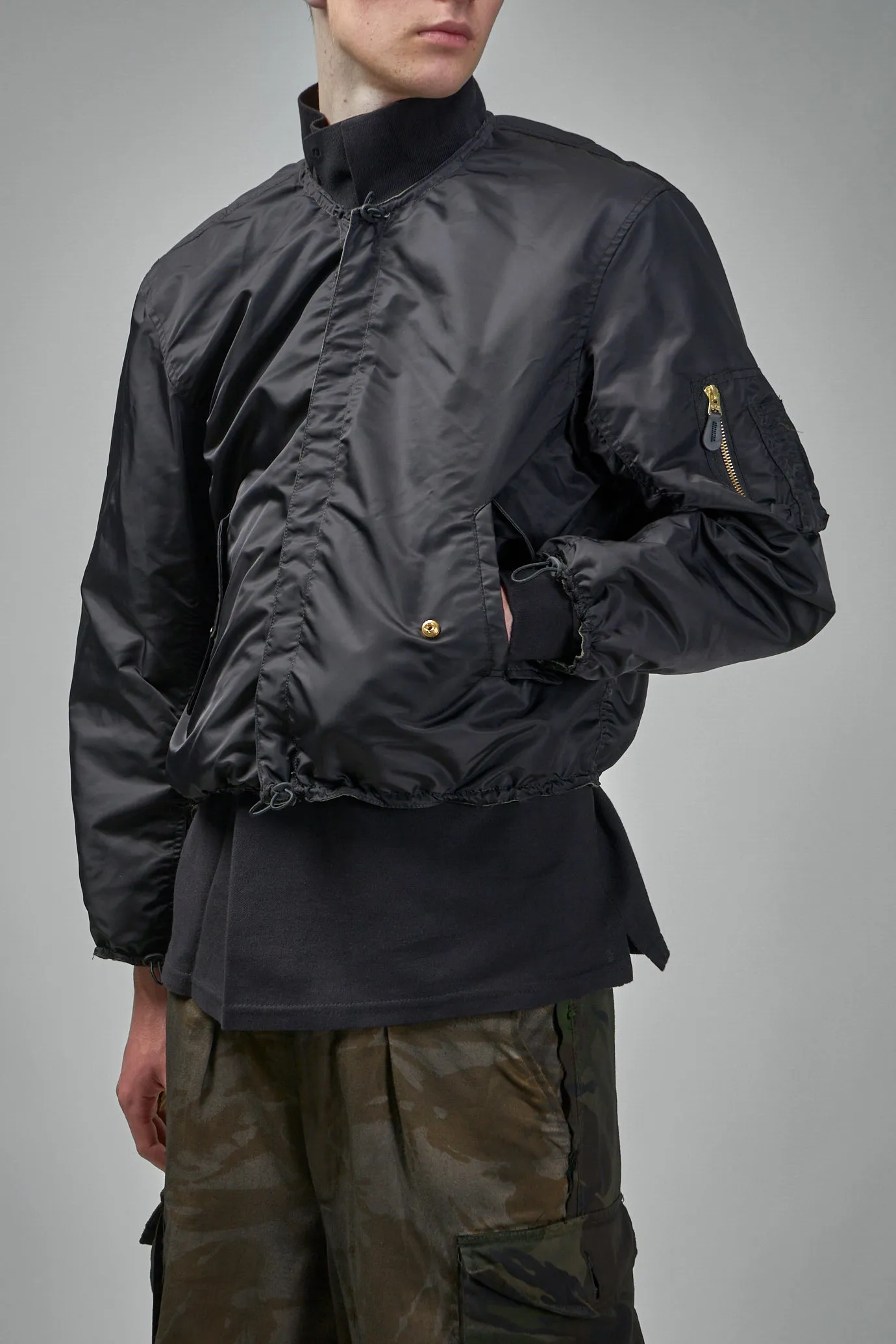 Deflated & Reversible Bomber Jacket