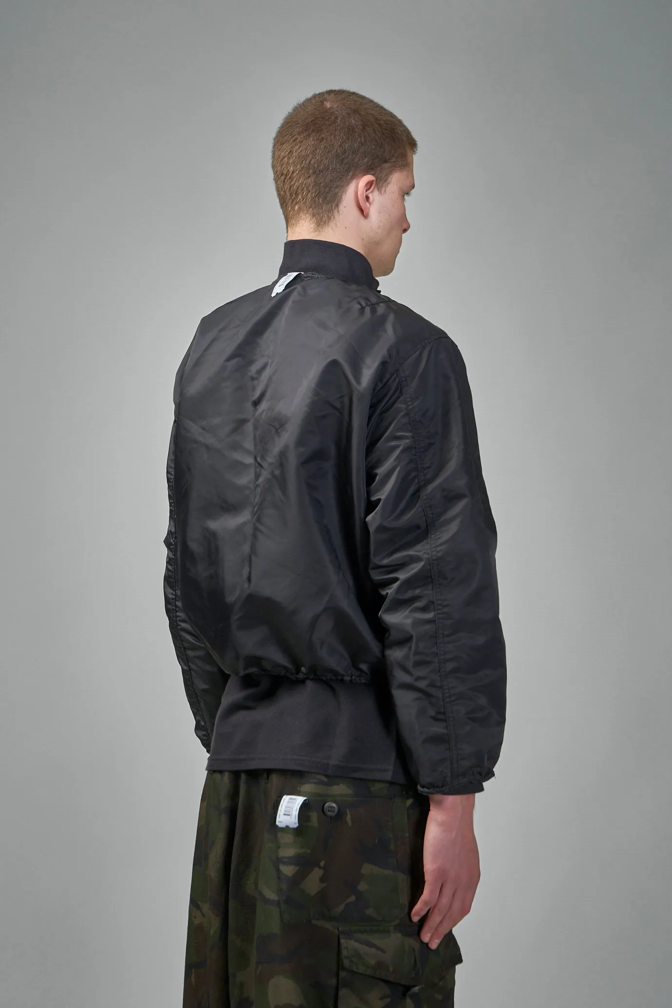 Deflated & Reversible Bomber Jacket