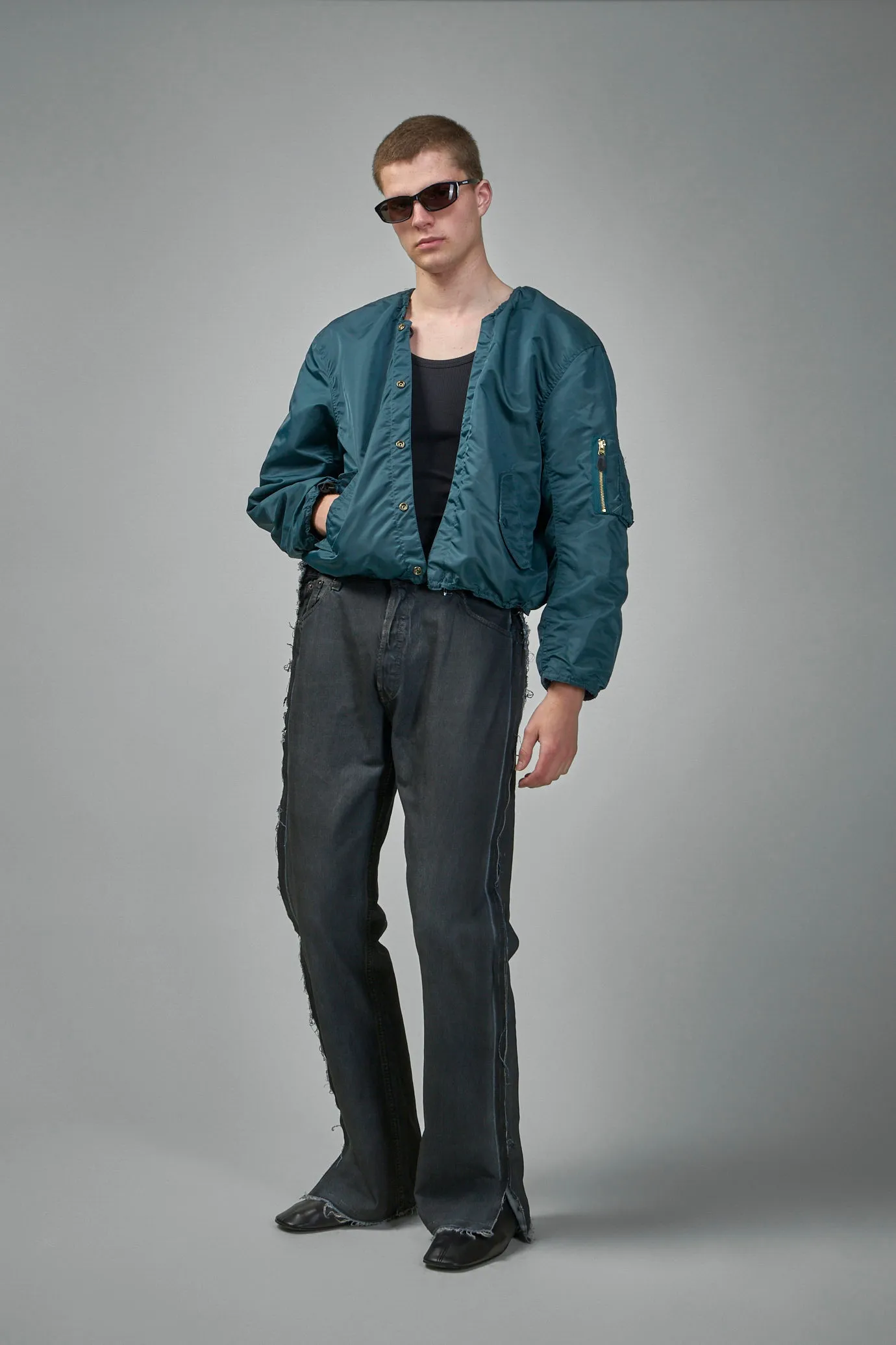 Deflated & Reversible Bomber Jacket