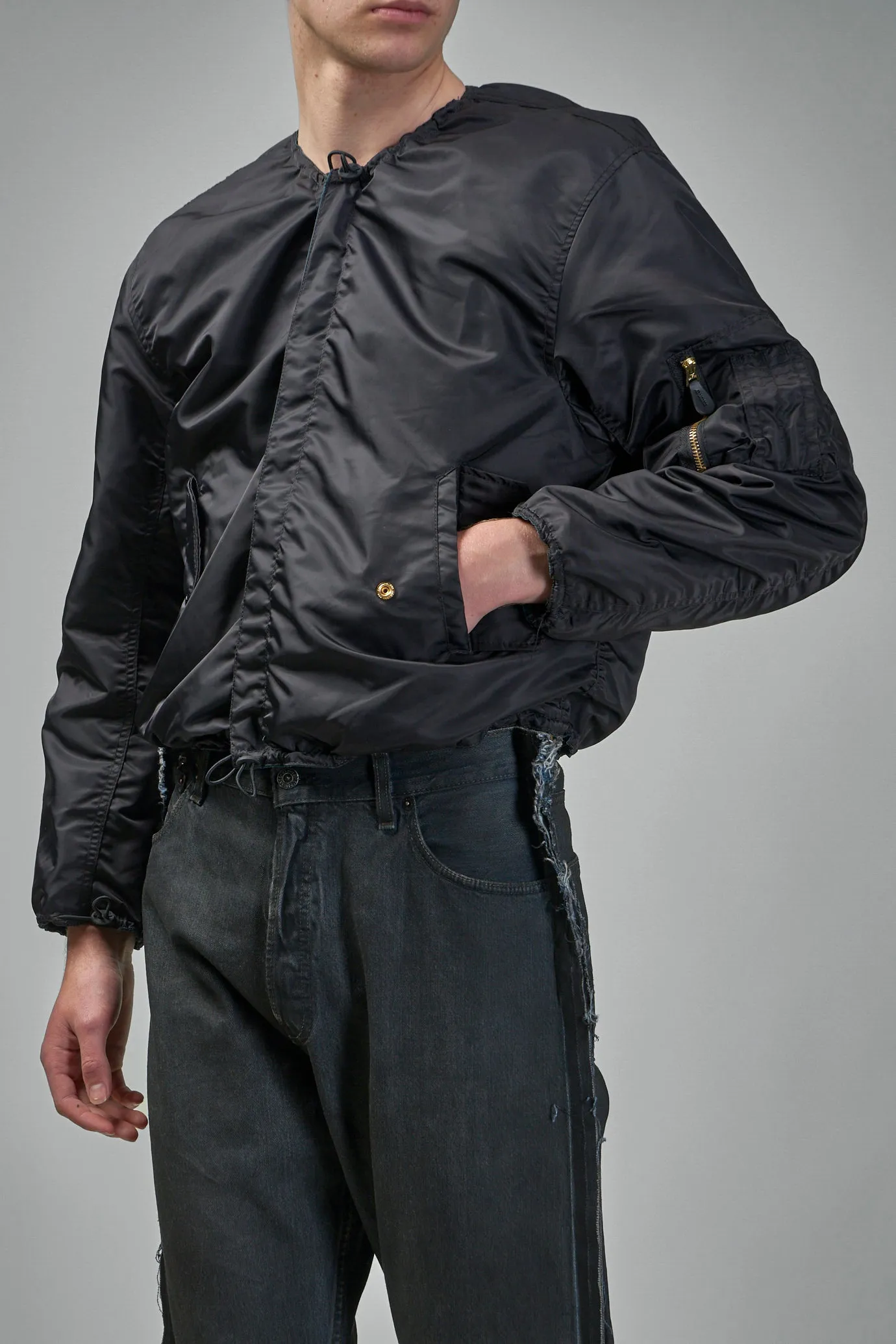 Deflated & Reversible Bomber Jacket