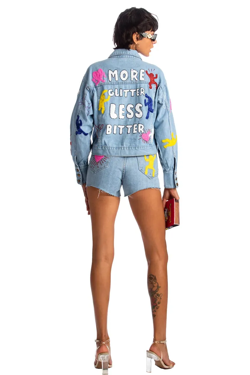 Denim Shorts Love