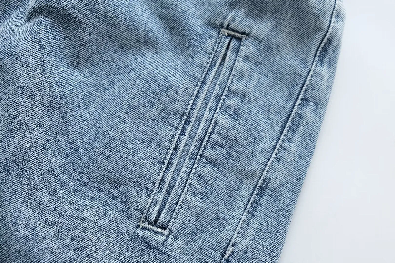 Denim Shorts Women Fashionable All Match Casual Elastic Denim Shorts