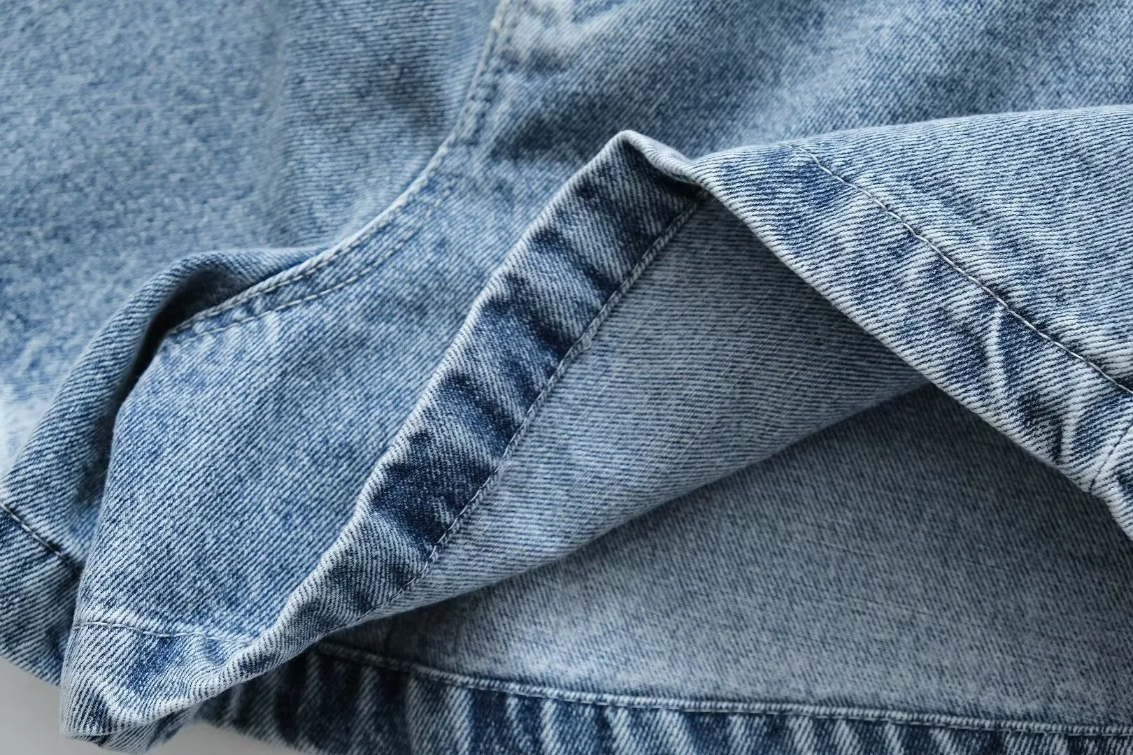 Denim Shorts Women Fashionable All Match Casual Elastic Denim Shorts