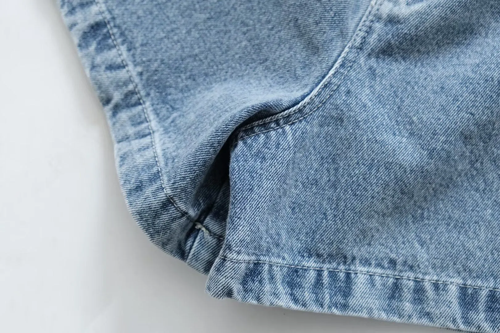 Denim Shorts Women Fashionable All Match Casual Elastic Denim Shorts