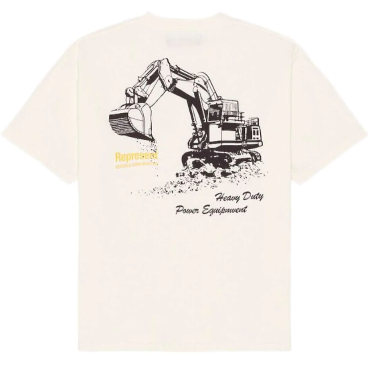 Design & Construction Tee - Flat White