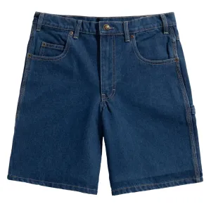 Dickies - DX200 Relaxed Fit Carpenter Denim Youth Shorts Stone Washed Indigo