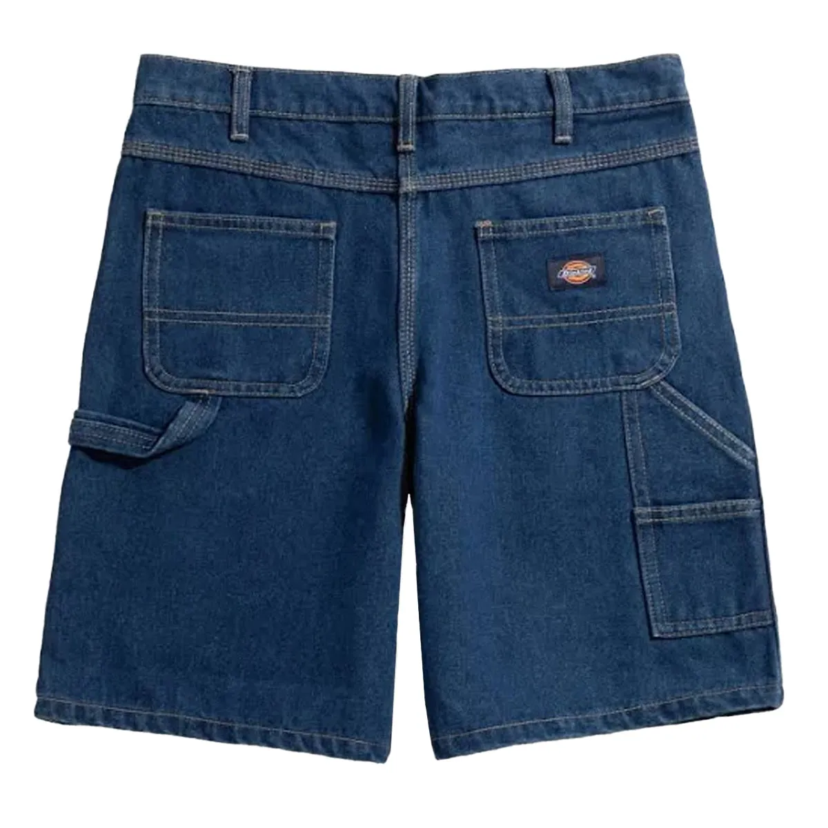 Dickies - DX200 Relaxed Fit Carpenter Denim Youth Shorts Stone Washed Indigo