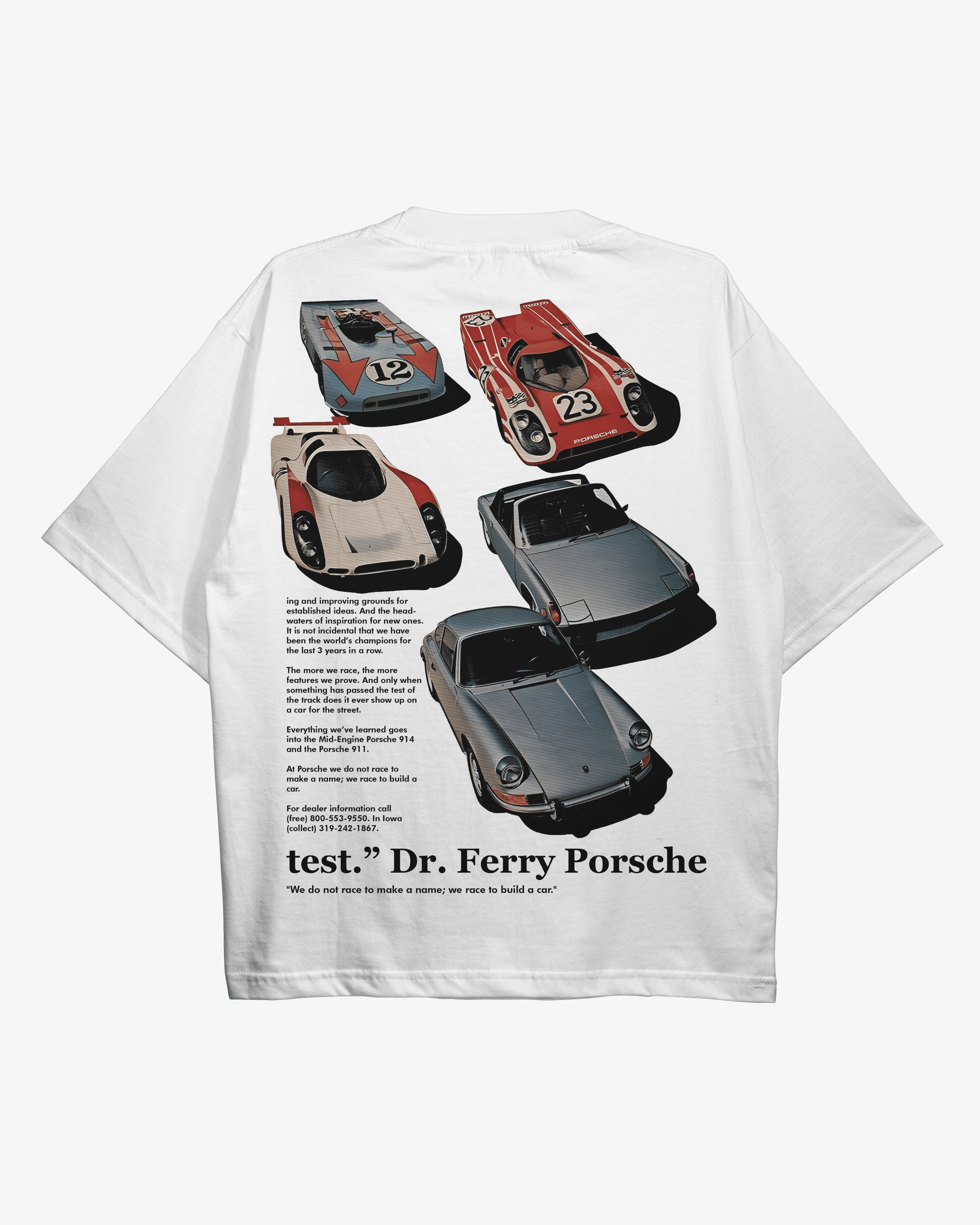 Dr. Ferry Porche Oversized Tshirt